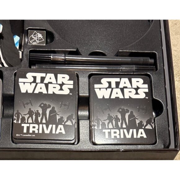 Star Wars Trivia Game With 650+ Questions & Lightsaber Scorekeepers By Disney - Picture 7 of 12